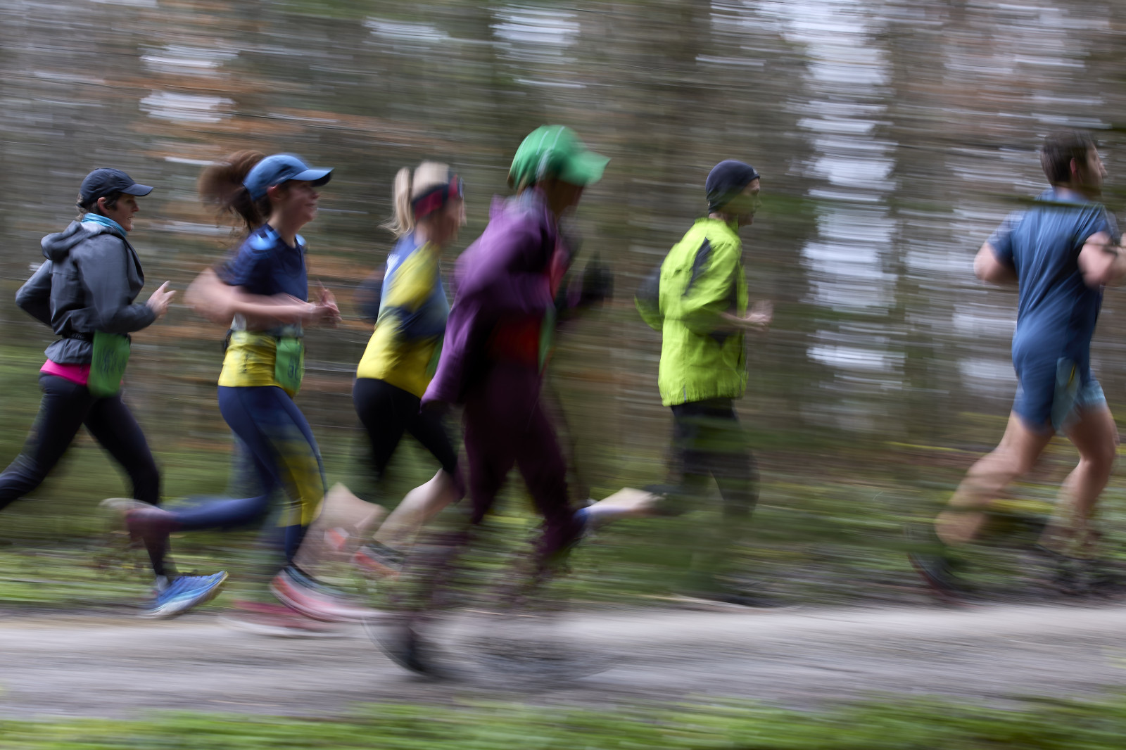 Am Samstag, 29. März 2025 fand im Rahmen des ZKB Zürilauf Cups unter dem Patronat der Zürcher Kantonalbank in Männedorf der Männedörfler Waldlauf statt. (WeArePepper/Moritz Hager)