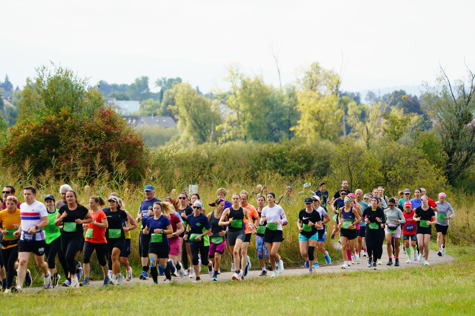 Am Sonntag, 28. September 2025 fand im Rahmen des ZKB Zürilauf Cups unter dem Patronat der Zürcher Kantonalbank der 46. Pfäffikersee-Lauf statt. (WeArePepper/Matt Anderson)