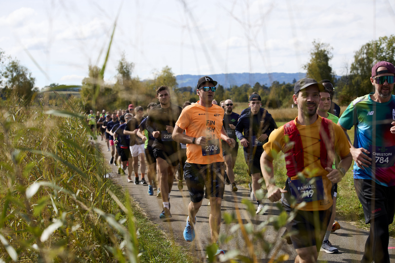 Am Sonntag, 29. September 2024 fand im Rahmen des ZKB Zürilauf Cups unter dem Patronat der Zürcher Kantonalbank der 45. Pfäffikersee-Lauf statt. (WeArePepper/Moritz Hager)